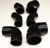 KS Tuned Black Silicone 45* Elbow Coupler 4.00"