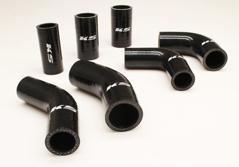 KS Tuned Black Silicone 45* Elbow Coupler 1.00